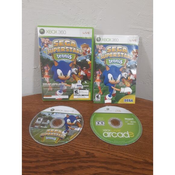 Microsoft Xbox 360 Sega Superstars: Tennis/Xbox Live Arcade Complete - Picture 1 of 10